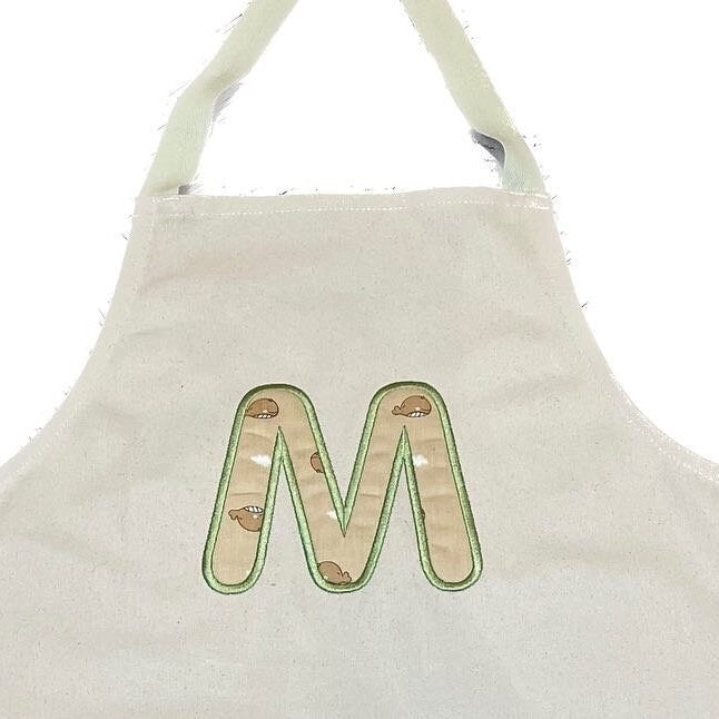 Kids APRON PERSONALISED, Embroidered Kids Apron PERSONALIZED, With Name, Toddler Apron, Kitchen Apron, Gift, Craft Apron, Kids Chef Apron